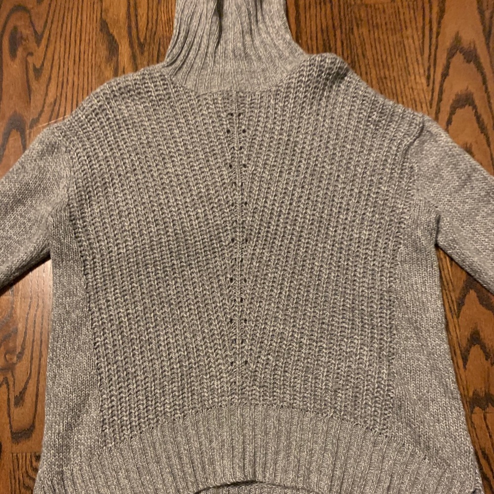 Grey turtleneck sweater!!!!